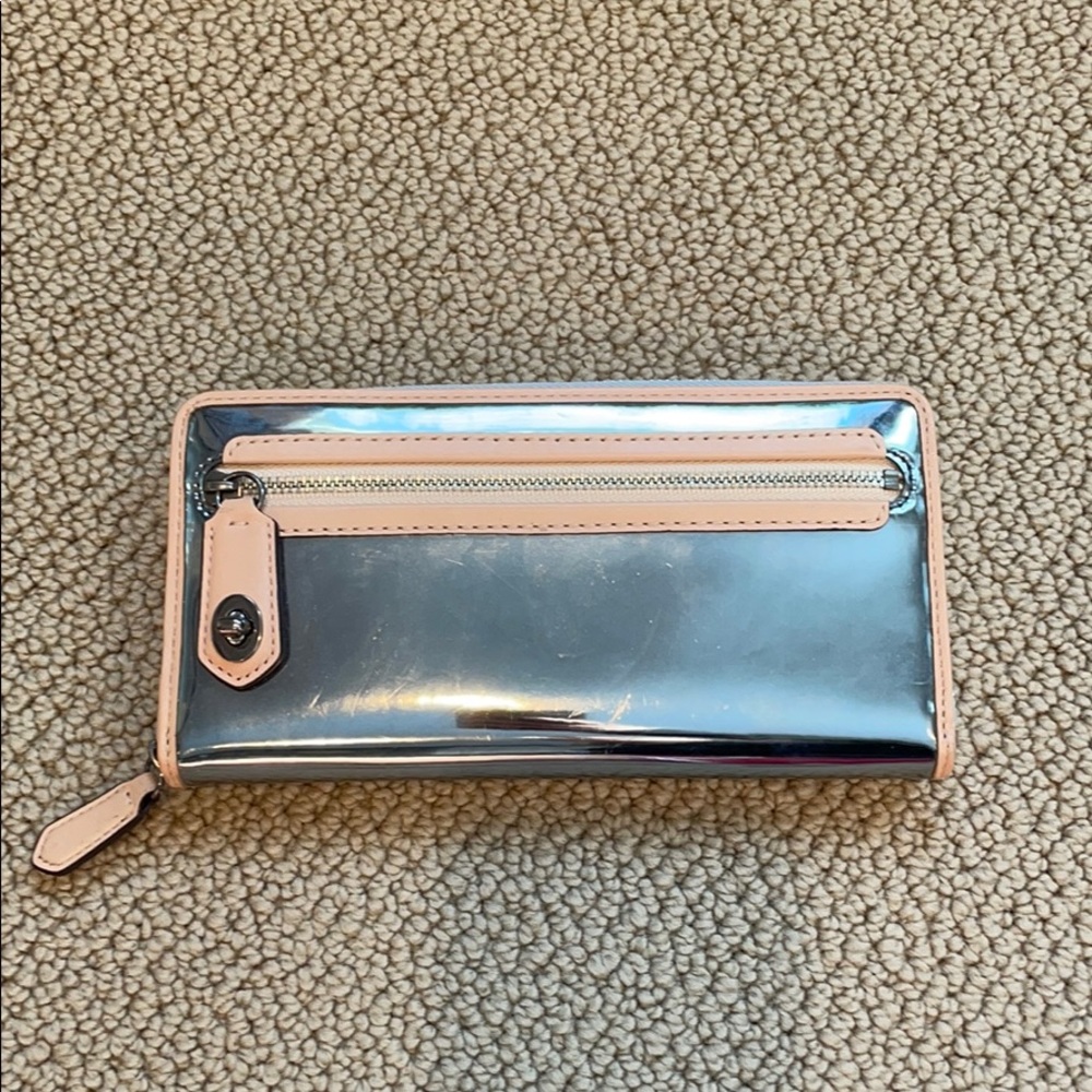 Metallic Coach Wallet